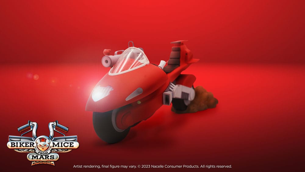 Biker Mice From Mars Fahrzeug Vinnie's Radical Rocket Sled 25 cm Image 4