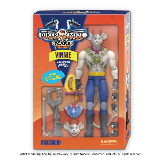 Biker Mice From Mars Actionfigur Vinnie 17 cm Image 2