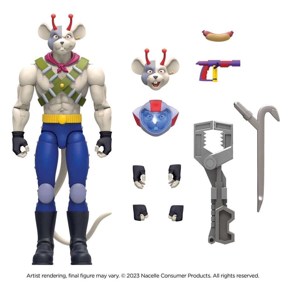 Biker Mice From Mars Actionfigur Vinnie 17 cm Image 3
