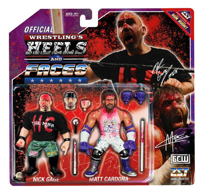 Zombie Sailor's Toys Actionfiguren 2er-Pack Nick Gage vs. Matt Cardona 11 cm Image 2