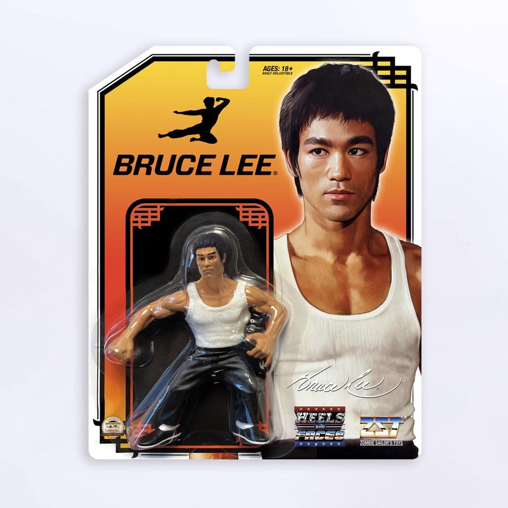 Bruce Lee Zombie Sailor's Toys Actionfigur (Dragon) White Tank Top 11 cm Image 2