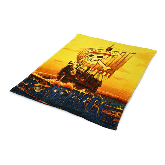 One Piece Kuschelige Fleecedecke Flying Lamb 180 x 200 cm Image