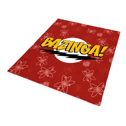 The Big Bang Theory Kuschelige Fleecedecke Bazinga 180 x 200 cm Image
