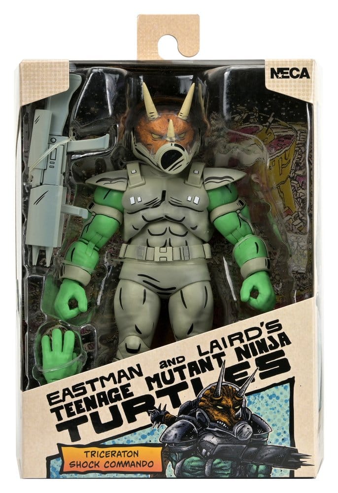 Teenage Mutant Ninja Turtles (Mirage Comics) Actionfigur Shock Commando Triceraton 18 cm Image 2