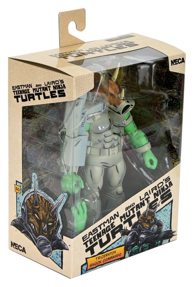 Teenage Mutant Ninja Turtles (Mirage Comics) Actionfigur Shock Commando Triceraton 18 cm Image 4