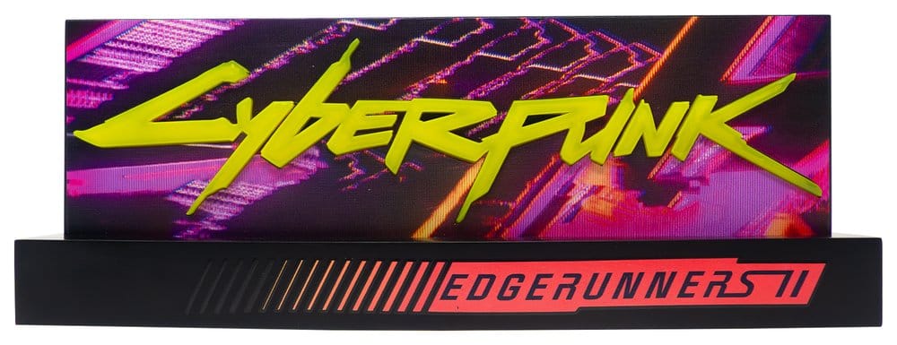 Cyberpunk: Edgerunners Logo-Leuchte Edgerunner 2 8 cm Image 1