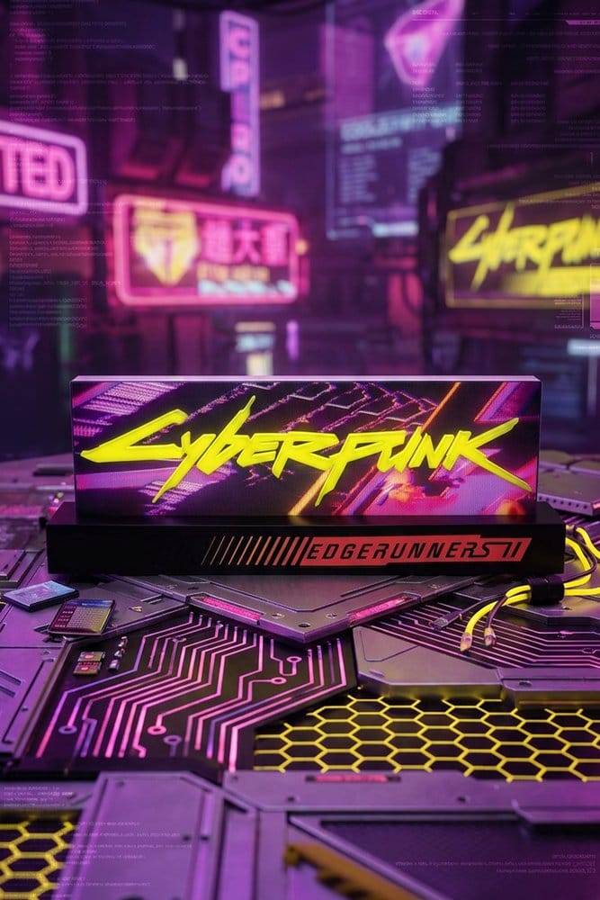 Cyberpunk: Edgerunners Logo-Leuchte Edgerunner 2 8 cm Image 2