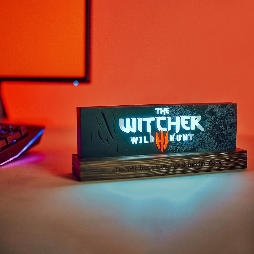 The Witcher LED-Leuchte Wild Hunt Logo 22 cm Image 2