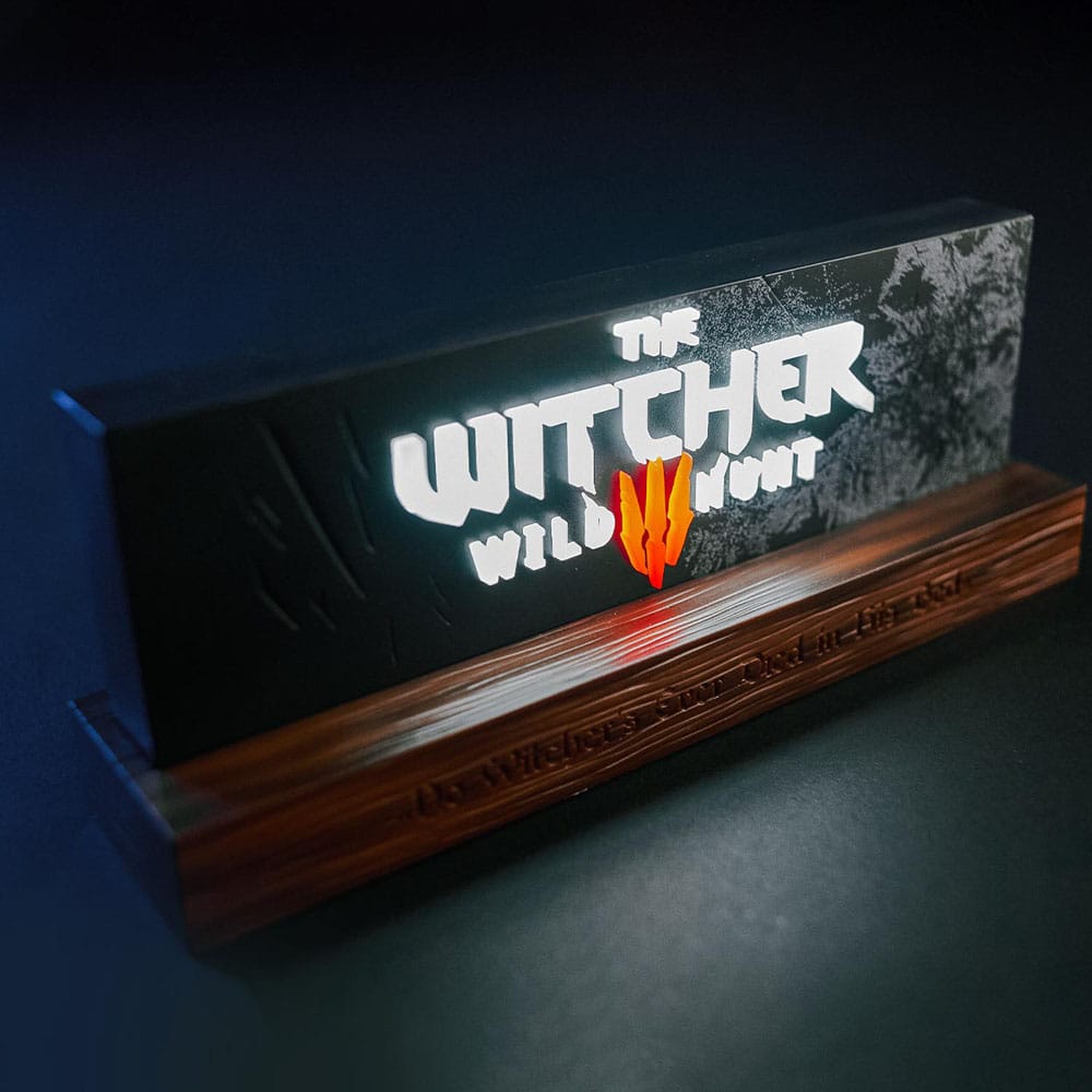 The Witcher LED-Leuchte Wild Hunt Logo 22 cm Image 3