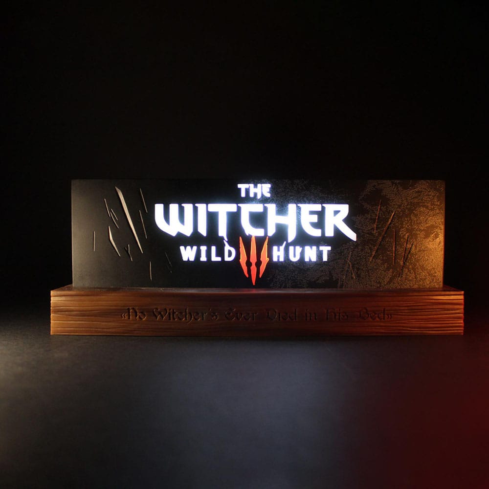 The Witcher LED-Leuchte Wild Hunt Logo 22 cm Image 4