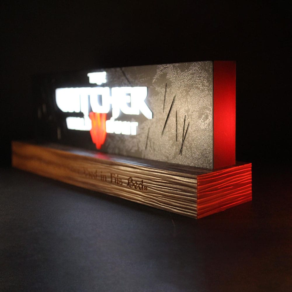 The Witcher LED-Leuchte Wild Hunt Logo 22 cm Image 6