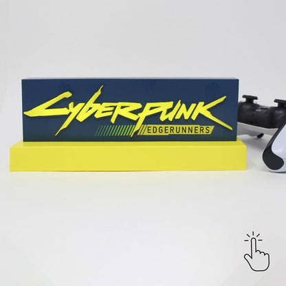 Cyberpunk Edgerunner LED-Leuchte Logo 22 cm Image 1