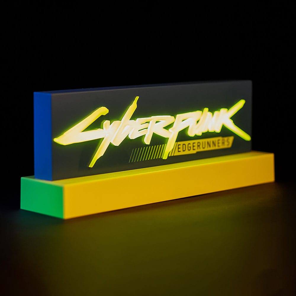 Cyberpunk Edgerunner LED-Leuchte Logo 22 cm Image 4