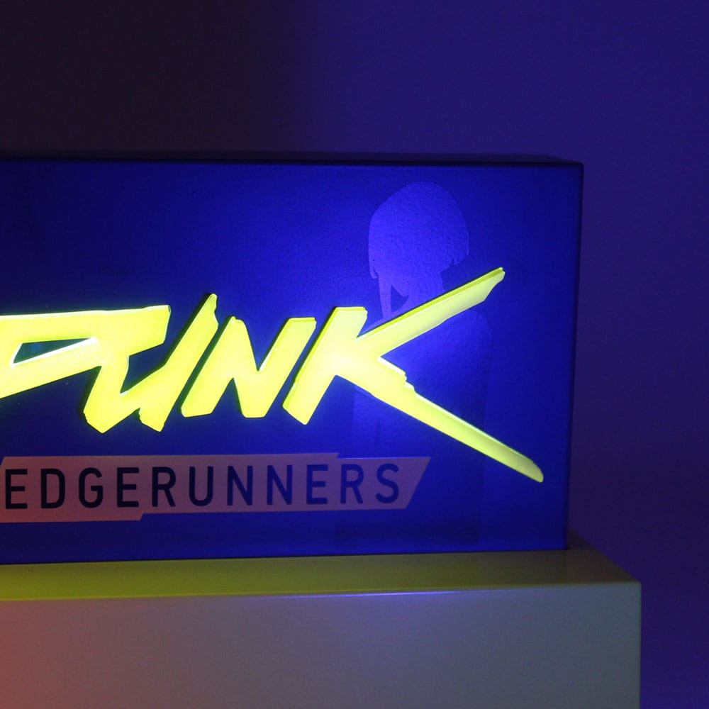 Cyberpunk Edgerunner LED-Leuchte Logo 22 cm Image 8