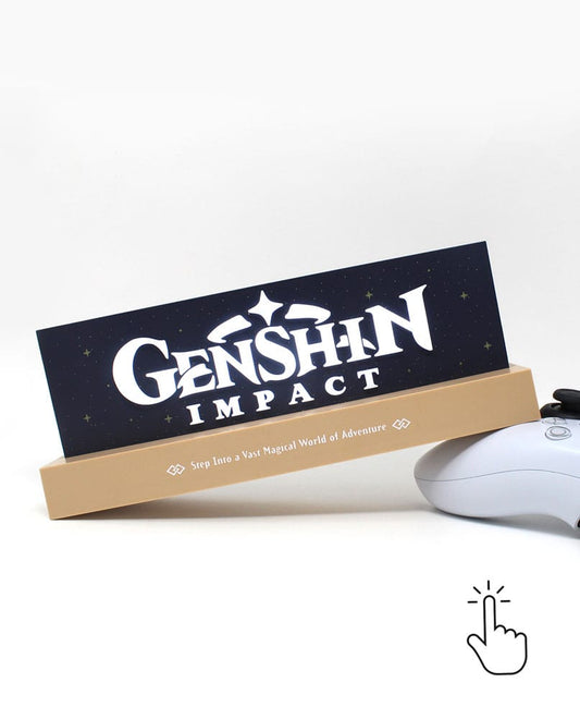 Genshin Impact LED-Leuchte Logo 22 cm Image 1