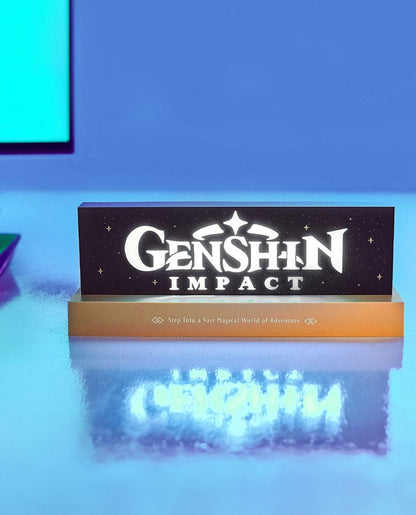 Genshin Impact LED-Leuchte Logo 22 cm Image 4