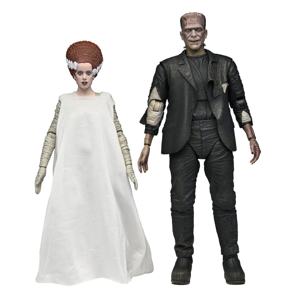 Universal Monsters Actionfiguren 2er-Pack Bride of Frankenstein 90th Anniversary The Monster & His Mate 18 cm Image 1