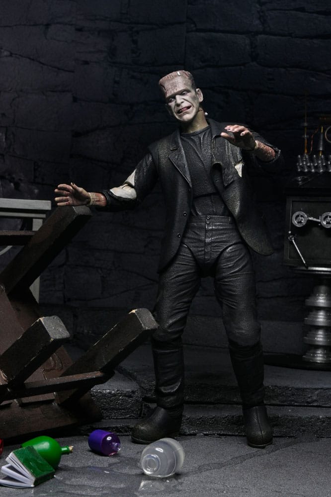 Universal Monsters Actionfiguren 2er-Pack Bride of Frankenstein 90th Anniversary The Monster & His Mate 18 cm Image 4