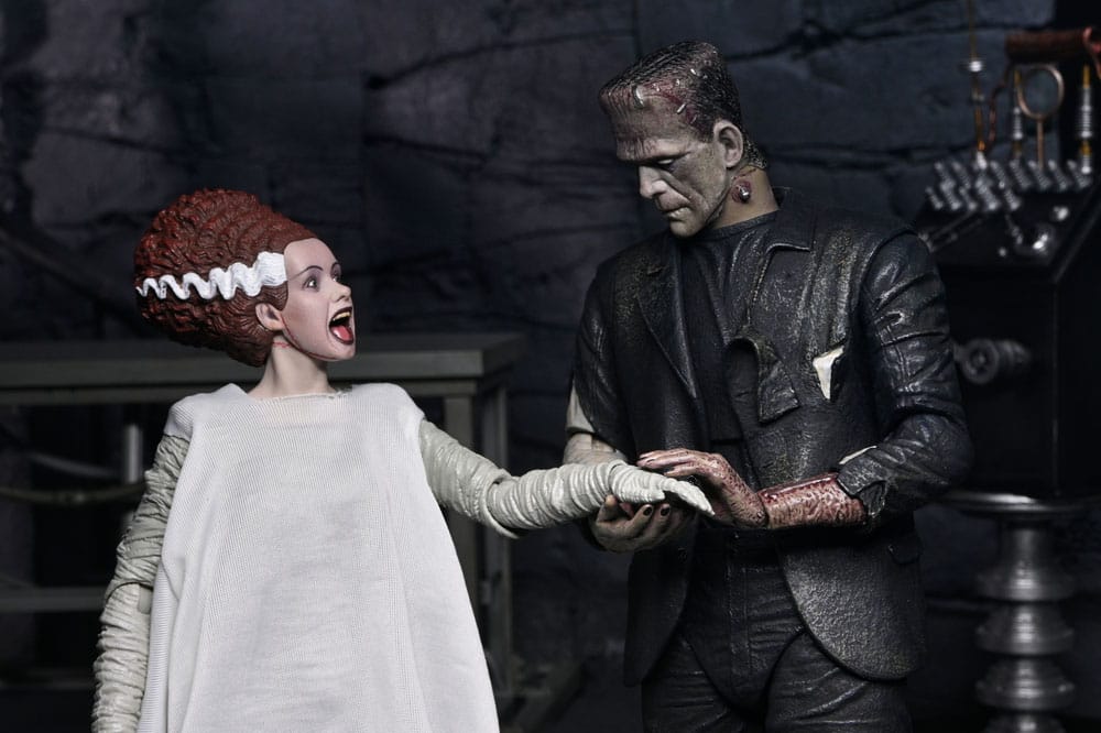 Universal Monsters Actionfiguren 2er-Pack Bride of Frankenstein 90th Anniversary The Monster & His Mate 18 cm Image 13