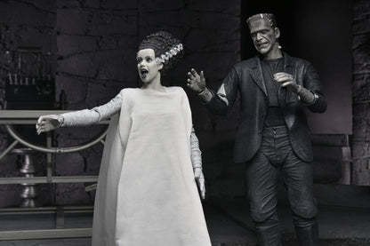 Universal Monsters Actionfiguren 2er-Pack Frankensteins Braut 90th Anniversary The Monster & His Mate (B&W) 18 cm Image 5