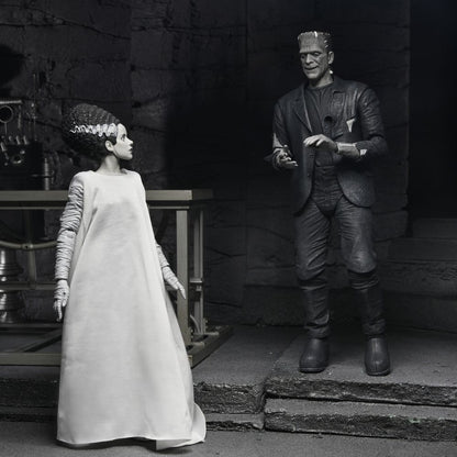 Universal Monsters Actionfiguren 2er-Pack Frankensteins Braut 90th Anniversary The Monster & His Mate (B&W) 18 cm Image 7