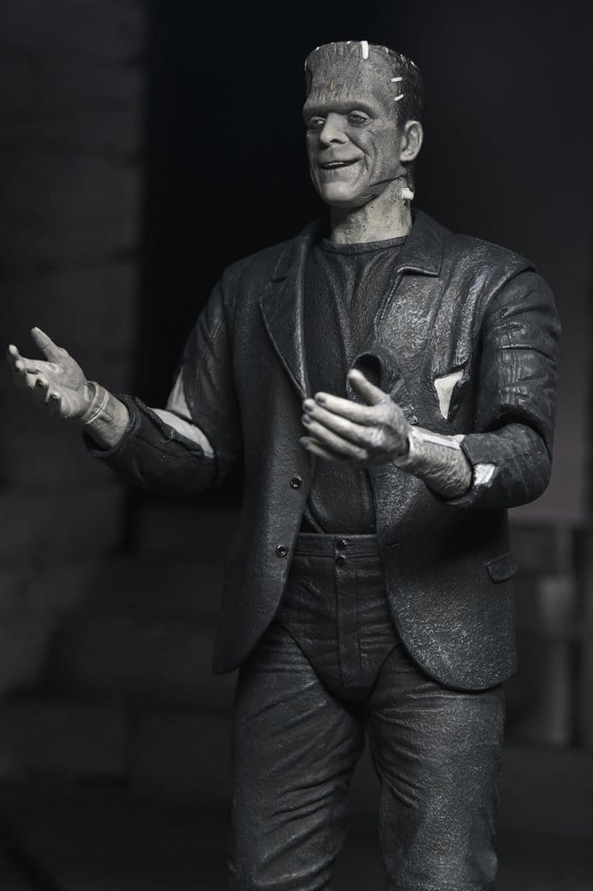Universal Monsters Actionfiguren 2er-Pack Frankensteins Braut 90th Anniversary The Monster & His Mate (B&W) 18 cm Image 8