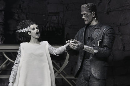 Universal Monsters Actionfiguren 2er-Pack Frankensteins Braut 90th Anniversary The Monster & His Mate (B&W) 18 cm Image 13