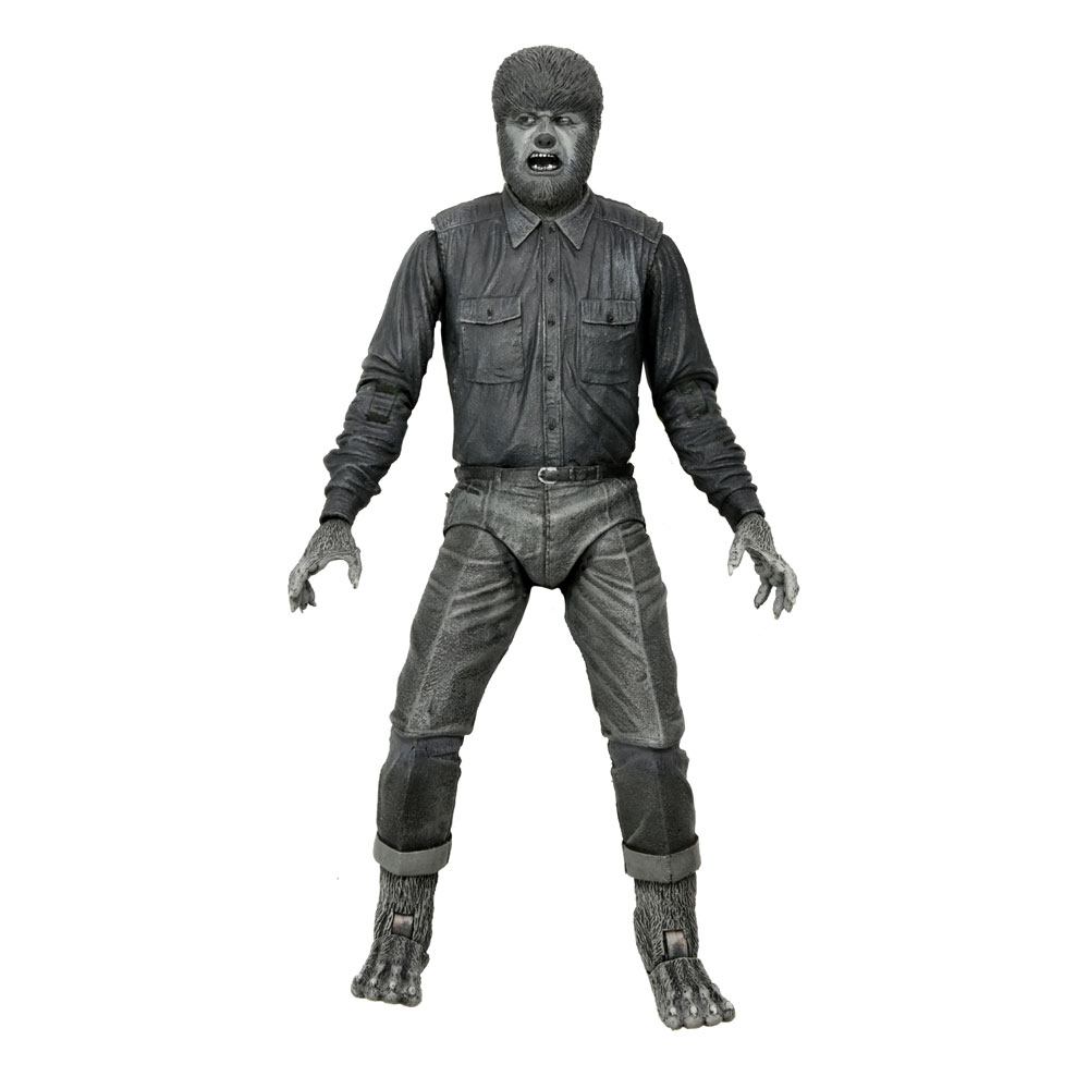 Universal Monsters Actionfigur Ultimate The Wolf Man (Black & White) 18 cm Image 1