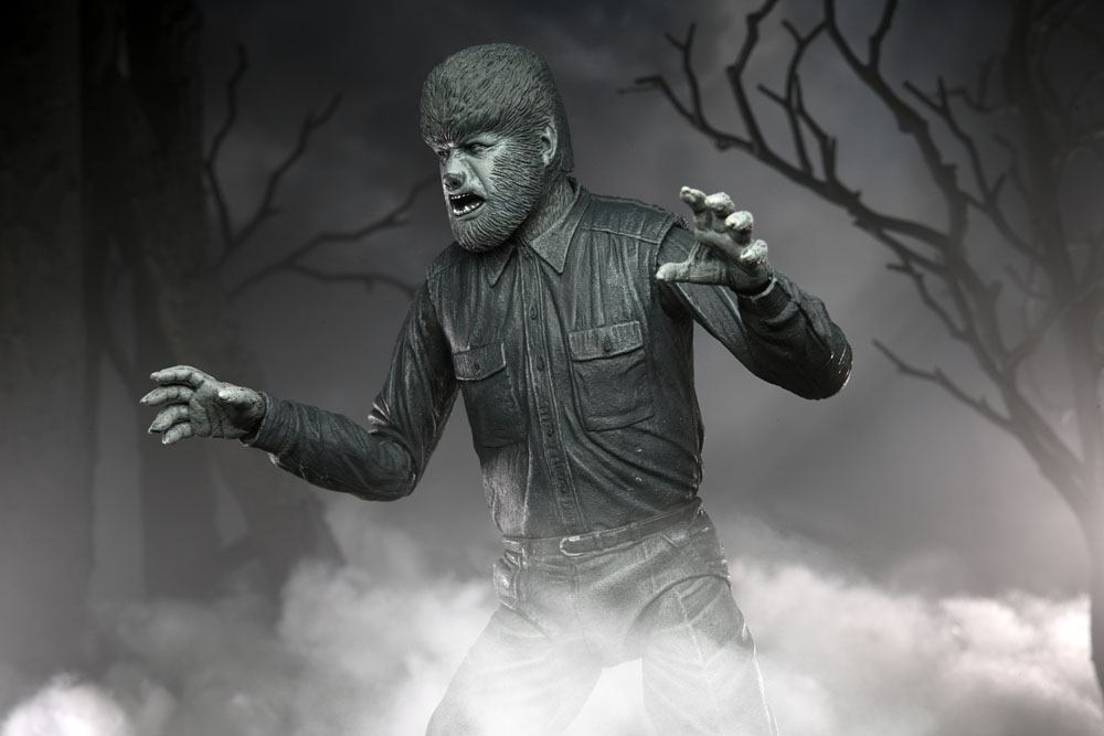 Universal Monsters Actionfigur Ultimate The Wolf Man (Black & White) 18 cm Image 11