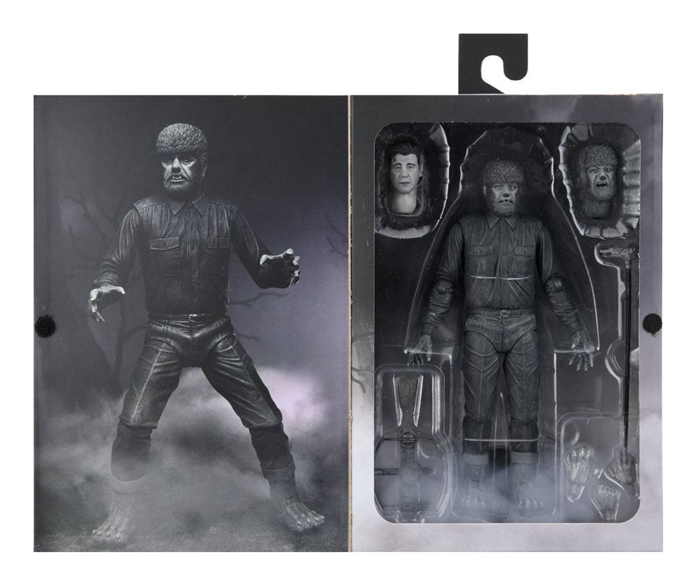 Universal Monsters Actionfigur Ultimate The Wolf Man (Black & White) 18 cm Image 21