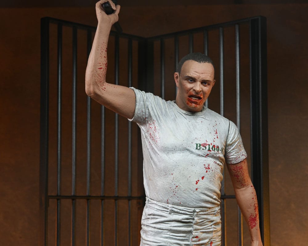 Das Schweigen der Lämmer Actionfigur Dr. Hannibal Lecter (Prison Escape) 18 cm Image 8