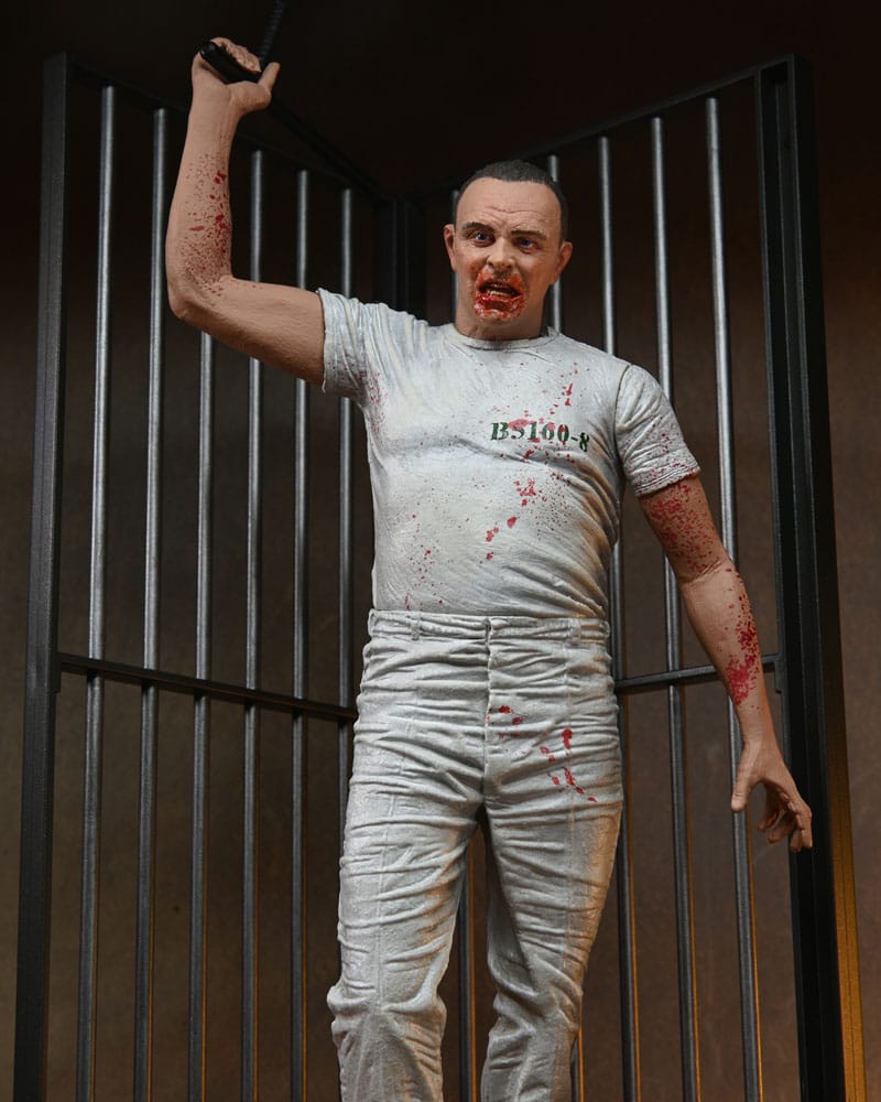 Das Schweigen der Lämmer Actionfigur Dr. Hannibal Lecter (Prison Escape) 18 cm Image 10