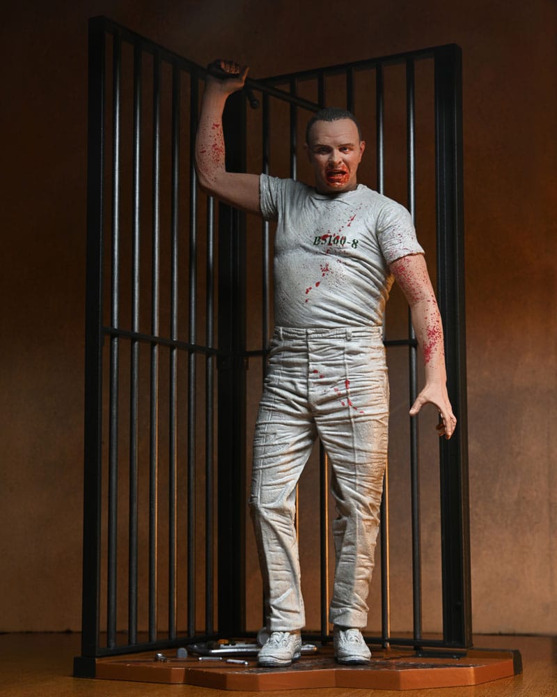 Das Schweigen der Lämmer Actionfigur Dr. Hannibal Lecter (Prison Escape) 18 cm Image 11