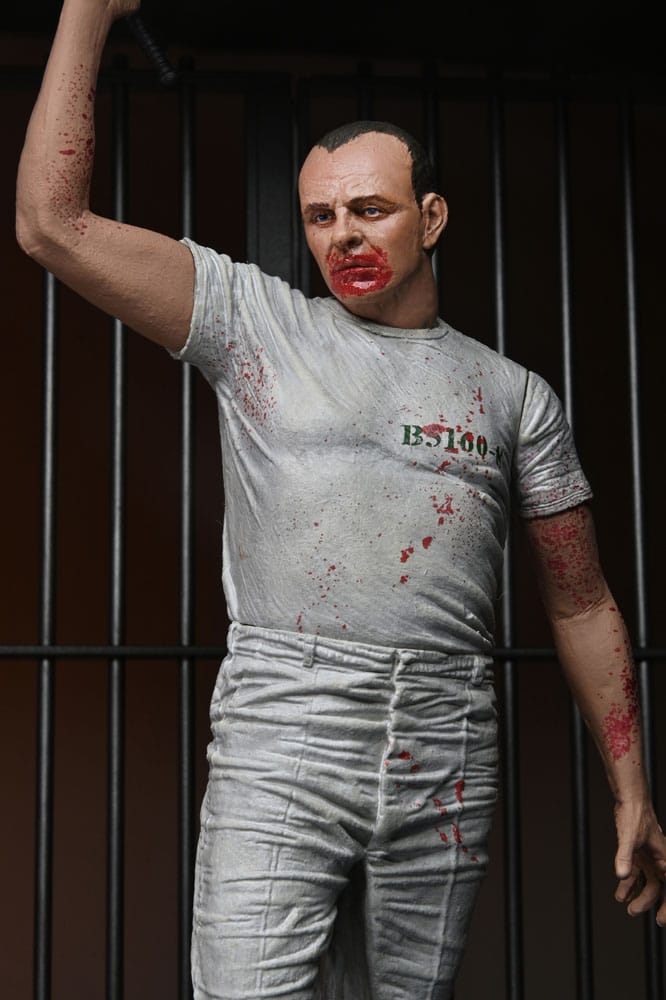 Das Schweigen der Lämmer Actionfigur Dr. Hannibal Lecter (Prison Escape) 18 cm Image 13