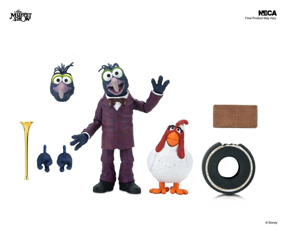 The Muppets Ultimate Actionfigur Gonzo with Camilla 18 cm Image 5