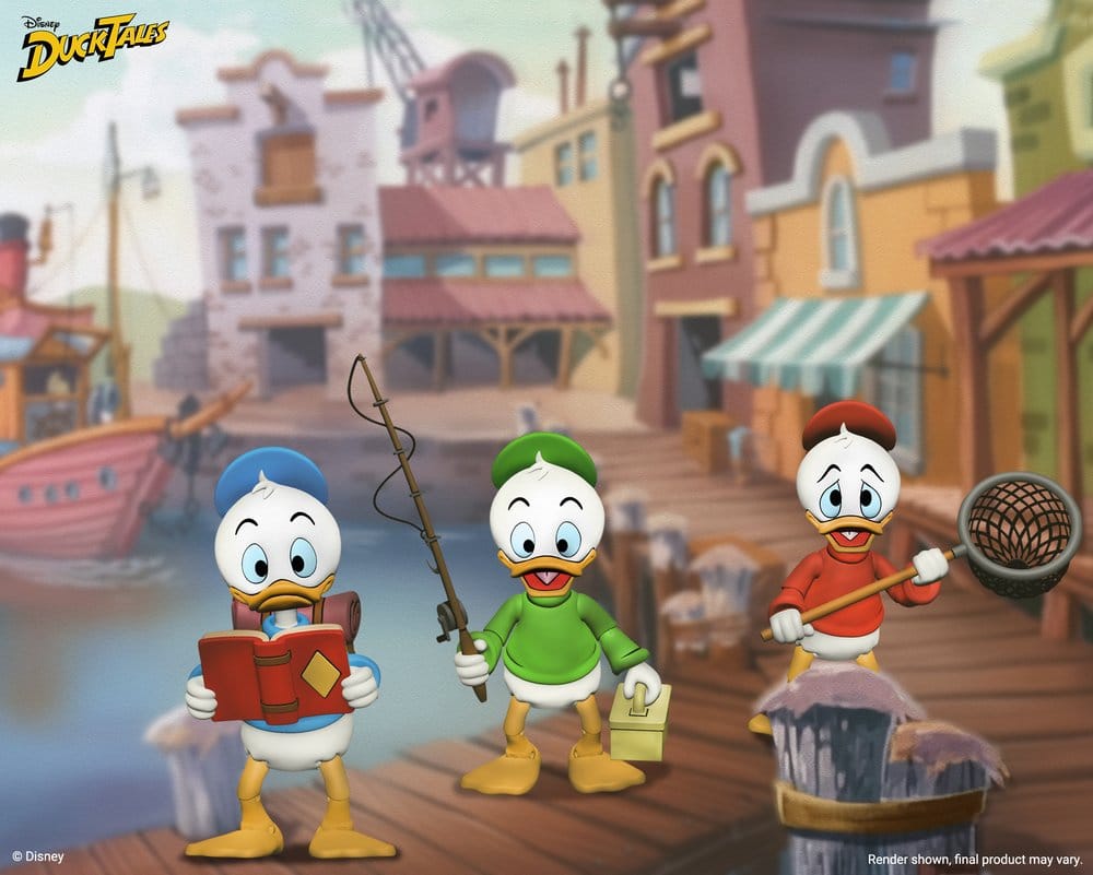 DuckTales Ultimate Actionfiguren 3er-Pack Huey, Dewey, and Louie 18 cm Image 3