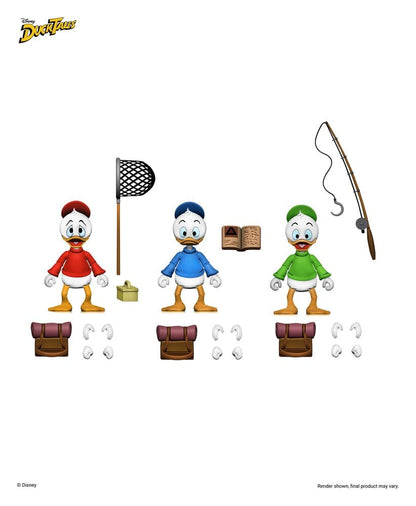 DuckTales Ultimate Actionfiguren 3er-Pack Huey, Dewey, and Louie 18 cm Image 8