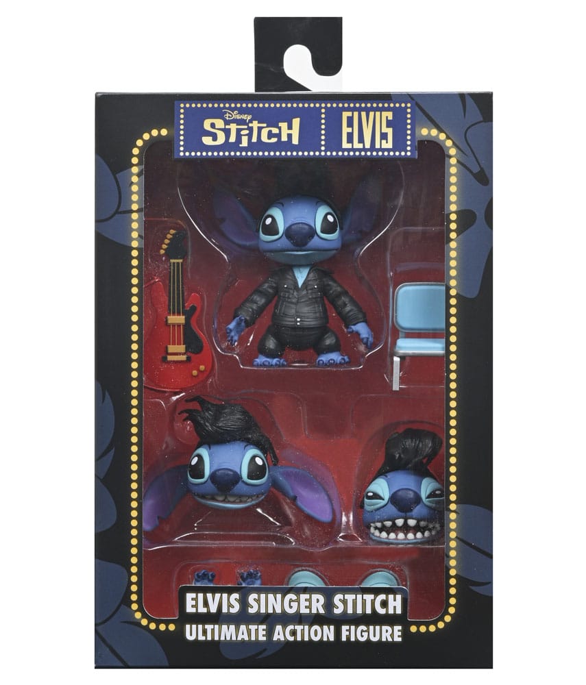 Lilo & Stitch Actionfigur Ultimate Singer Elvis Stitch 7 cm Image 2