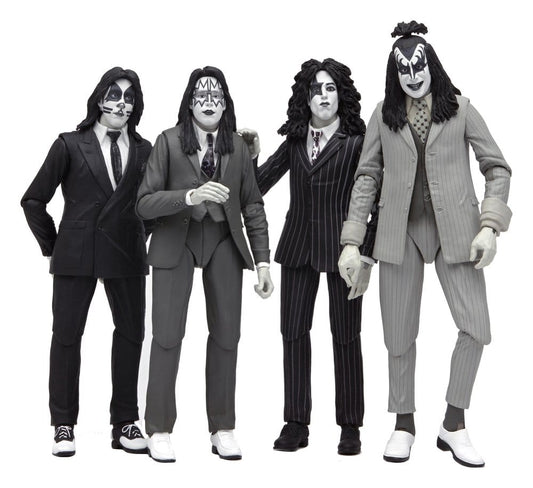 KISS Actionfiguren 4er-Pack Dressed to Kill Album Cover 18 cm Image 1