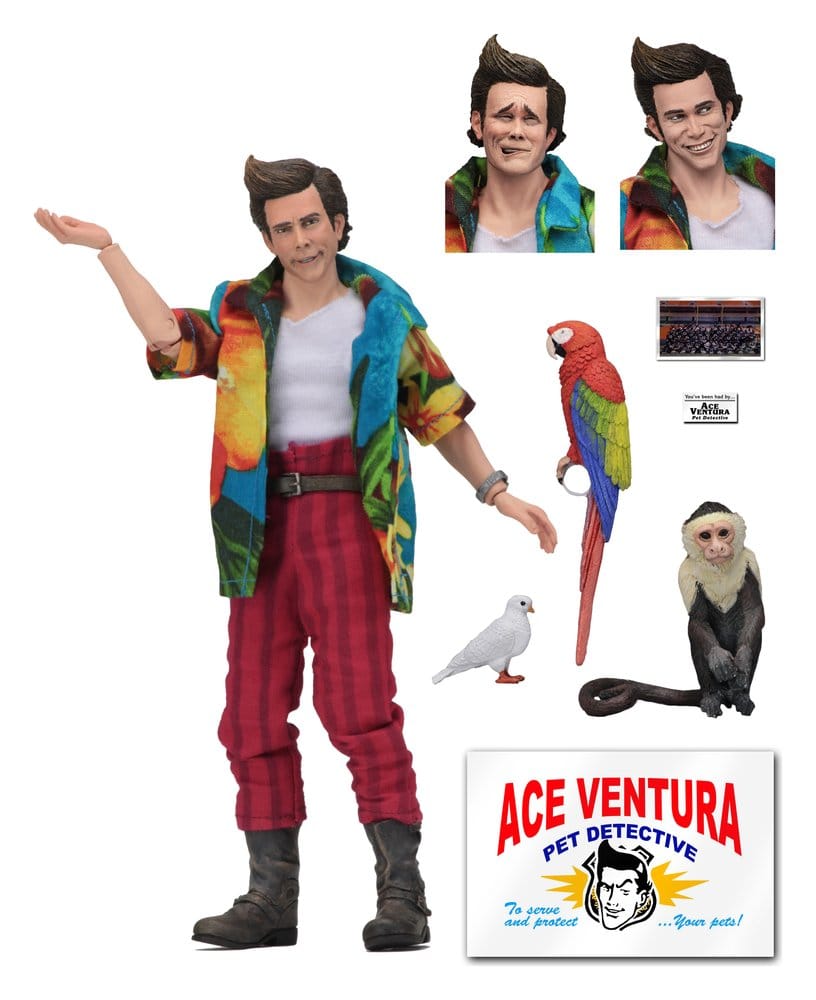 Ace Ventura Clothed Actionfigur Ace Ventura 20 cm Image 2