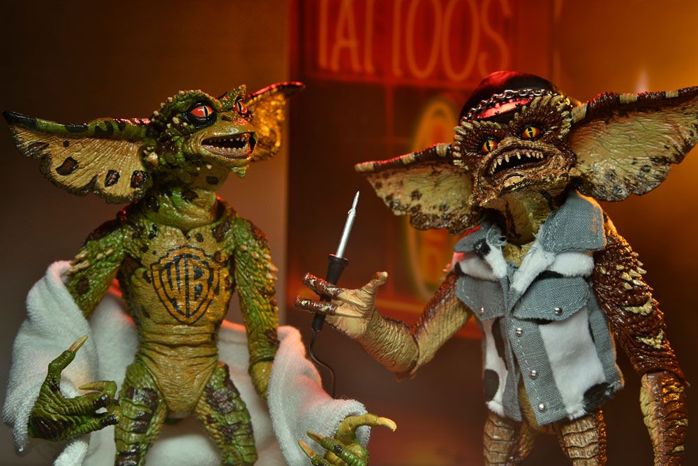Gremlins 2 Actionfiguren Doppelpack Tattoo Gremlins 18 cm Image 3