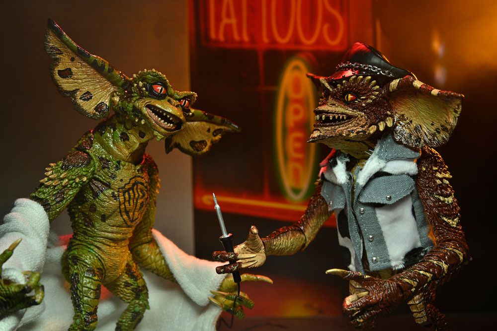 Gremlins 2 Actionfiguren Doppelpack Tattoo Gremlins 18 cm Image 4
