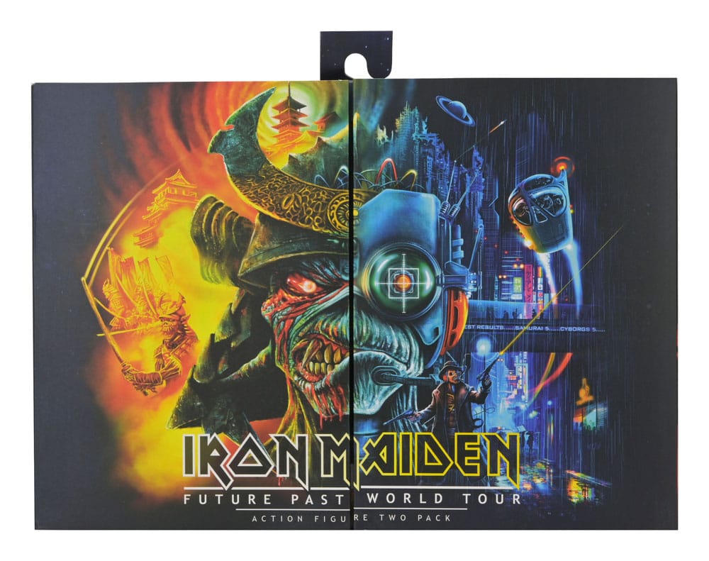 Iron Maiden Future Past World Tour Ultimate Actionfiguren 2er-Pack Senjutsu Eddie and Somewhere in Time Eddie 18 cm Image 3