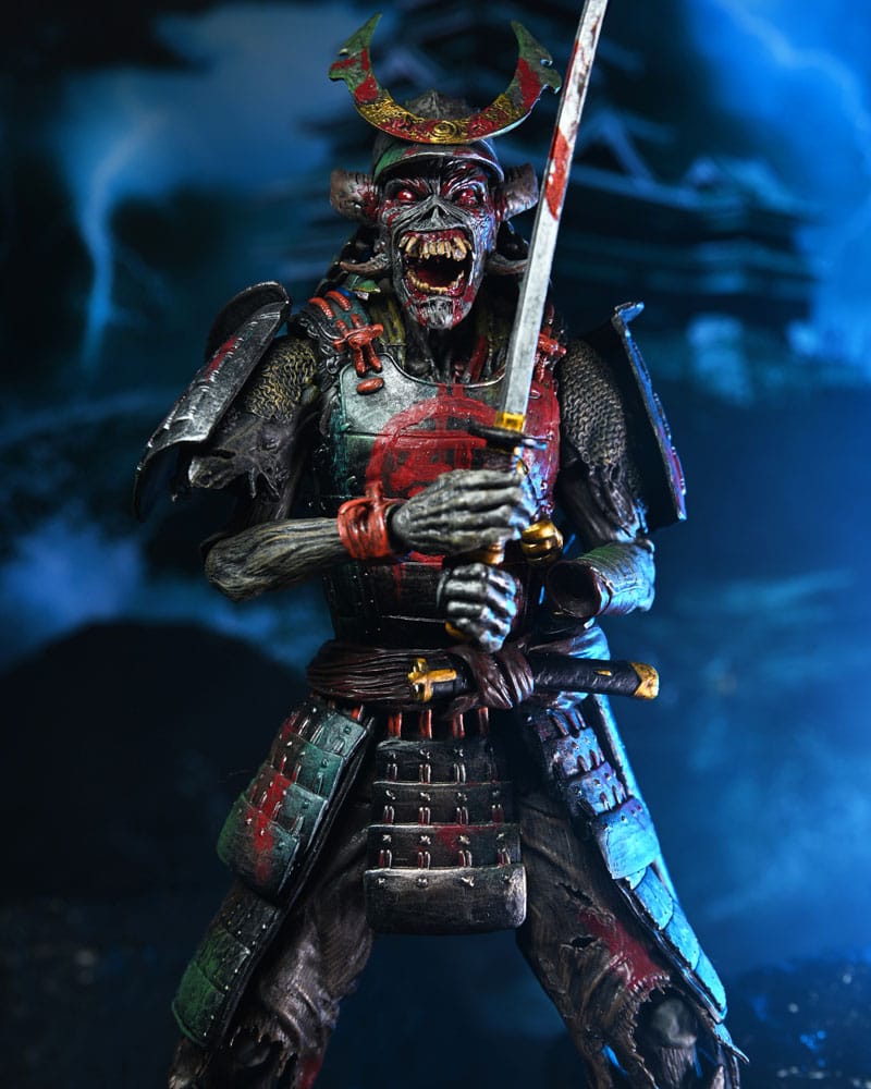Iron Maiden Future Past World Tour Ultimate Actionfiguren 2er-Pack Senjutsu Eddie and Somewhere in Time Eddie 18 cm Image 11
