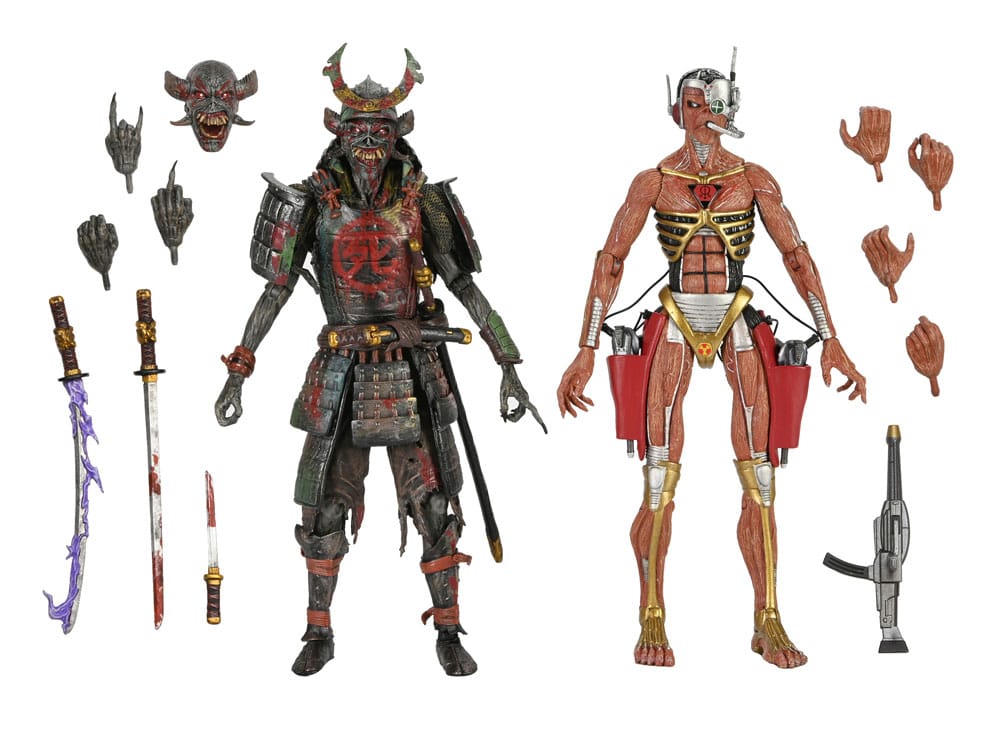 Iron Maiden Future Past World Tour Ultimate Actionfiguren 2er-Pack Senjutsu Eddie and Somewhere in Time Eddie 18 cm Image 27