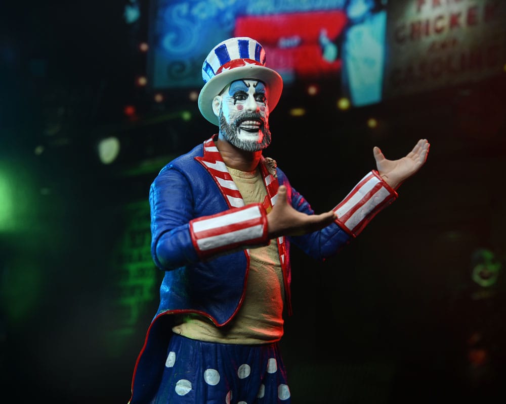 House of 1000 Corpses Actionfigur Captain Spaulding (Tailcoat) 20th Anniversary 18 cm Image 3