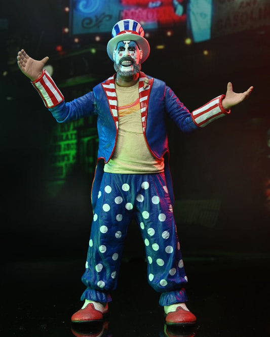 House of 1000 Corpses Actionfigur Captain Spaulding (Tailcoat) 20th Anniversary 18 cm Image 1