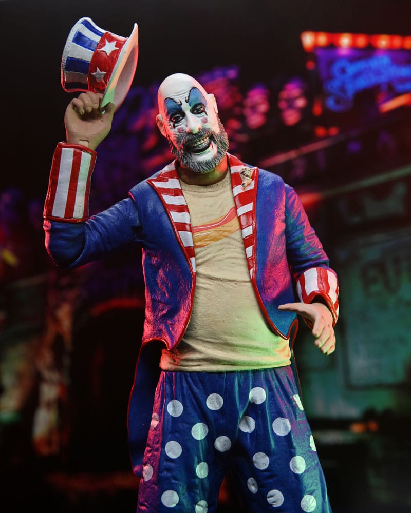 House of 1000 Corpses Actionfigur Captain Spaulding (Tailcoat) 20th Anniversary 18 cm Image 6