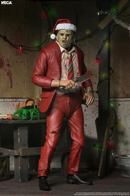 Texas Chainsaw Massacre Ultimate Actionfigur Santa Leatherface 18 cm Image 4