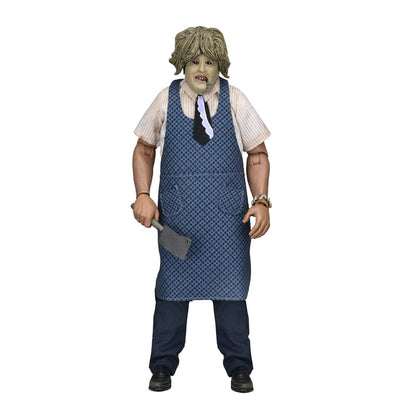 Texas Chainsaw Massacre Clothed Actionfigur Leatherface with Old Lady Mask 20 cm Image 1